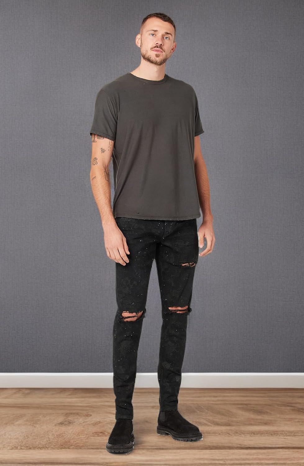 imageHUDSON Mens Zack Skinny JeanOrion