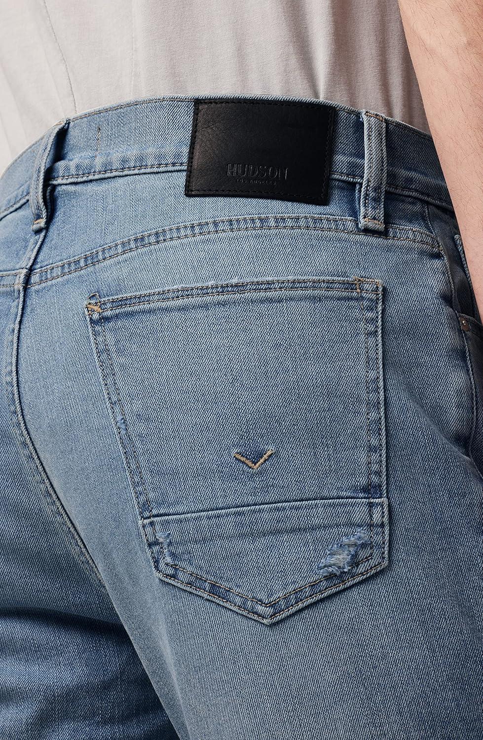 imageHUDSON Mens Zack Skinny JeanRacer