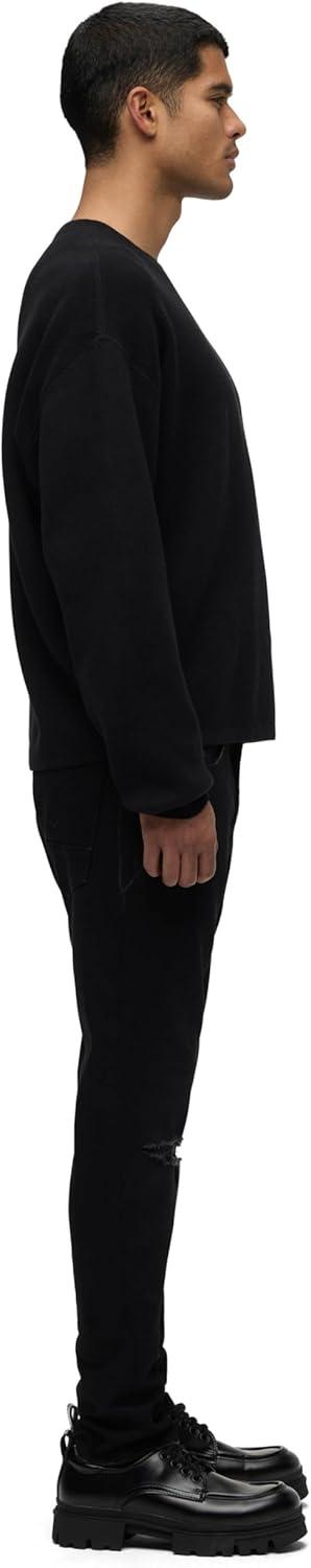 imageHudson Mens Zack Skinny JeanDestructed Ink