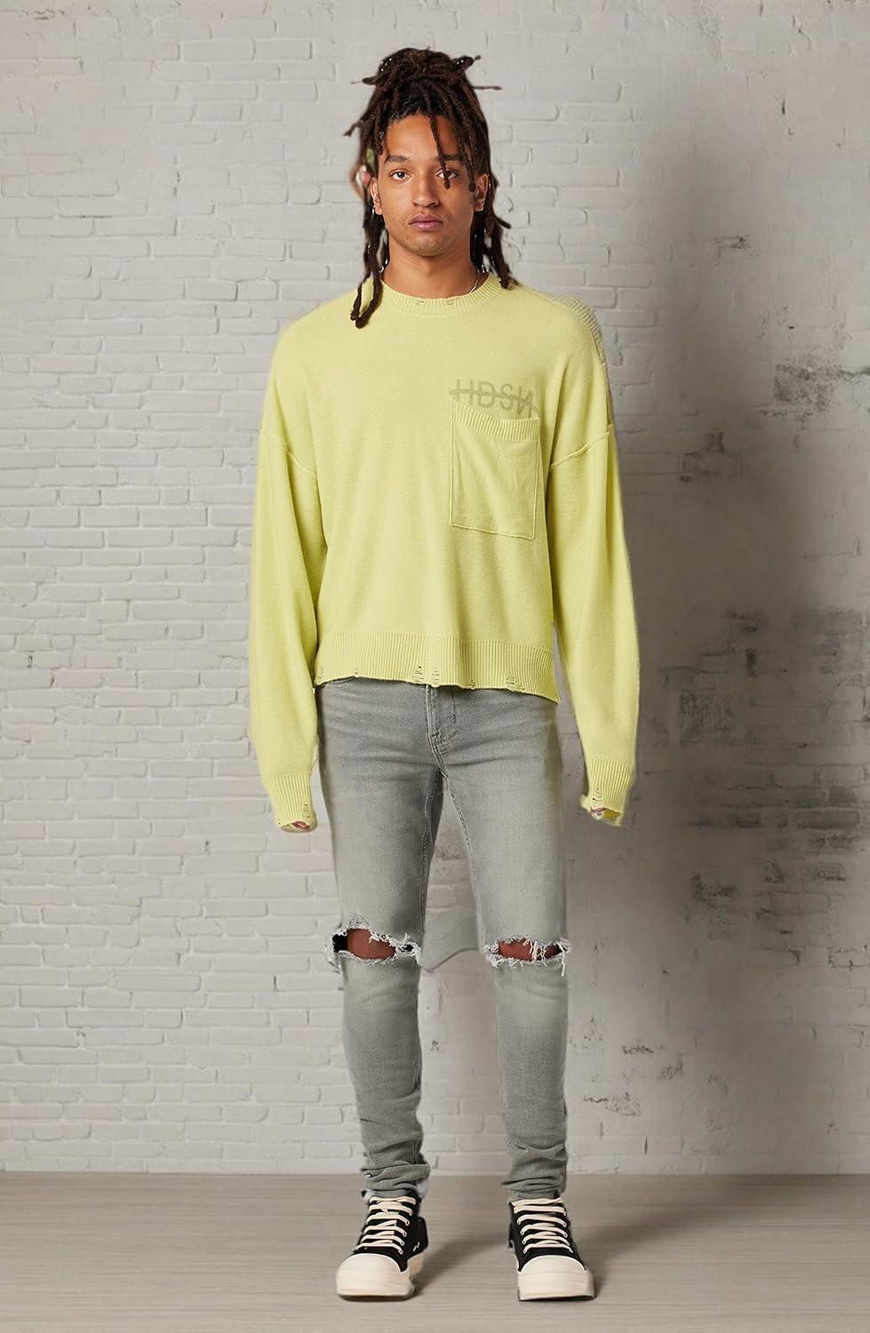 imageHudson Mens Zack Skinny JeanDk Concrete