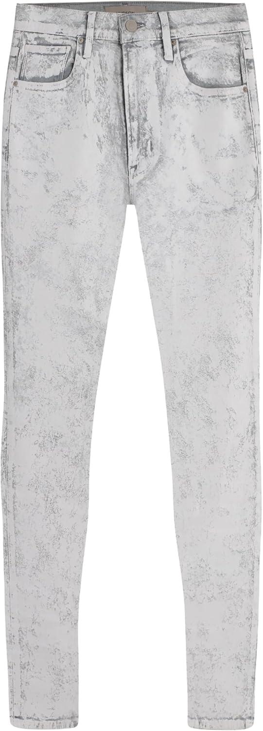 imageHudson Mens Zack Skinny JeanWhite Shatter