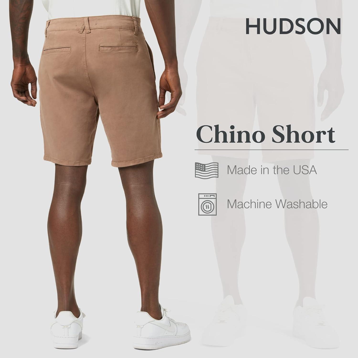 imageHUDSON Mens Chino ShortCoffee