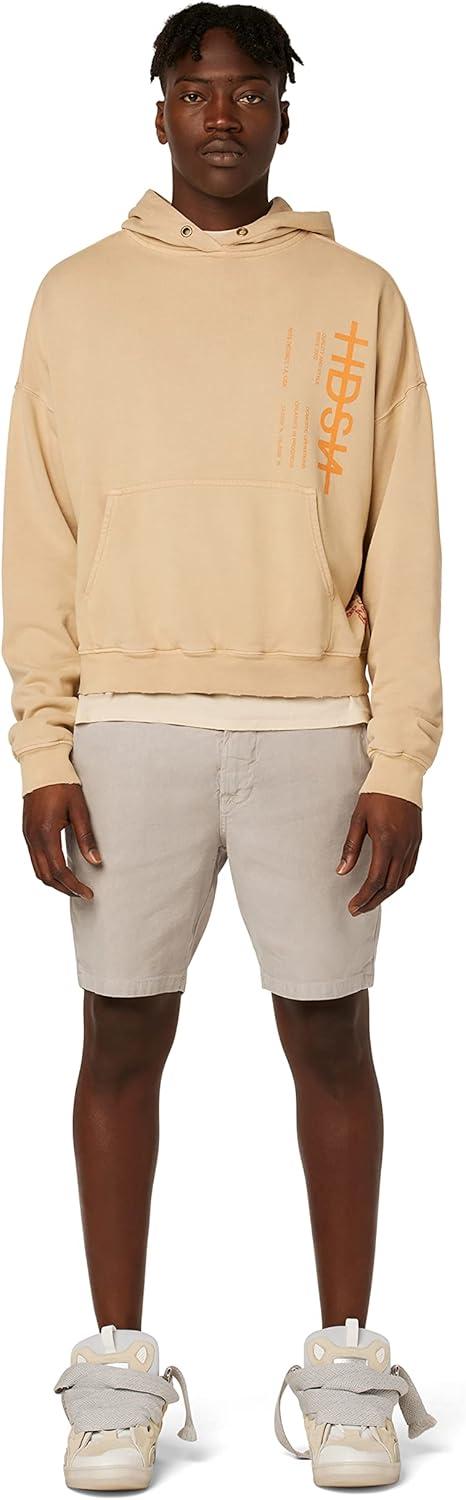 imageHUDSON Mens Chino ShortLt Steel