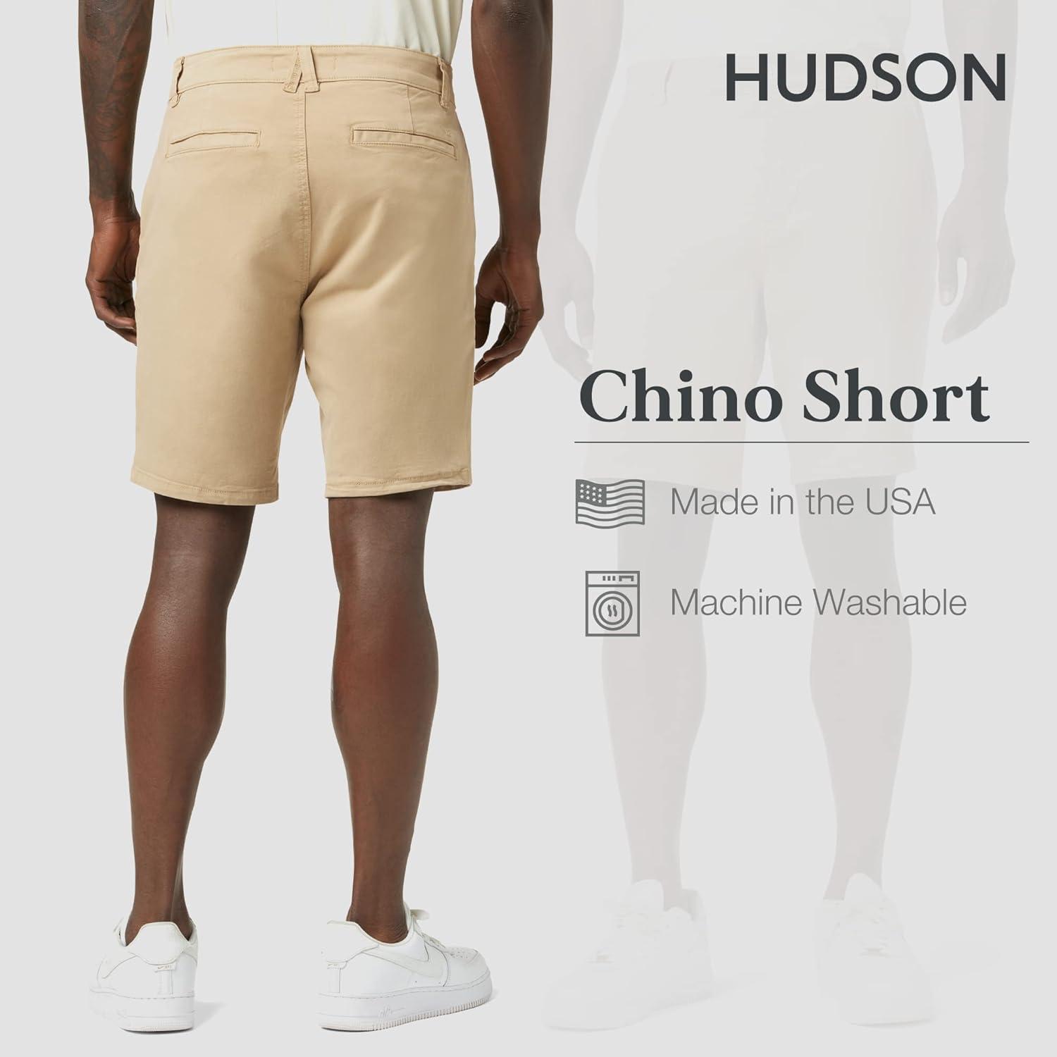 imageHUDSON Mens Chino ShortWheat