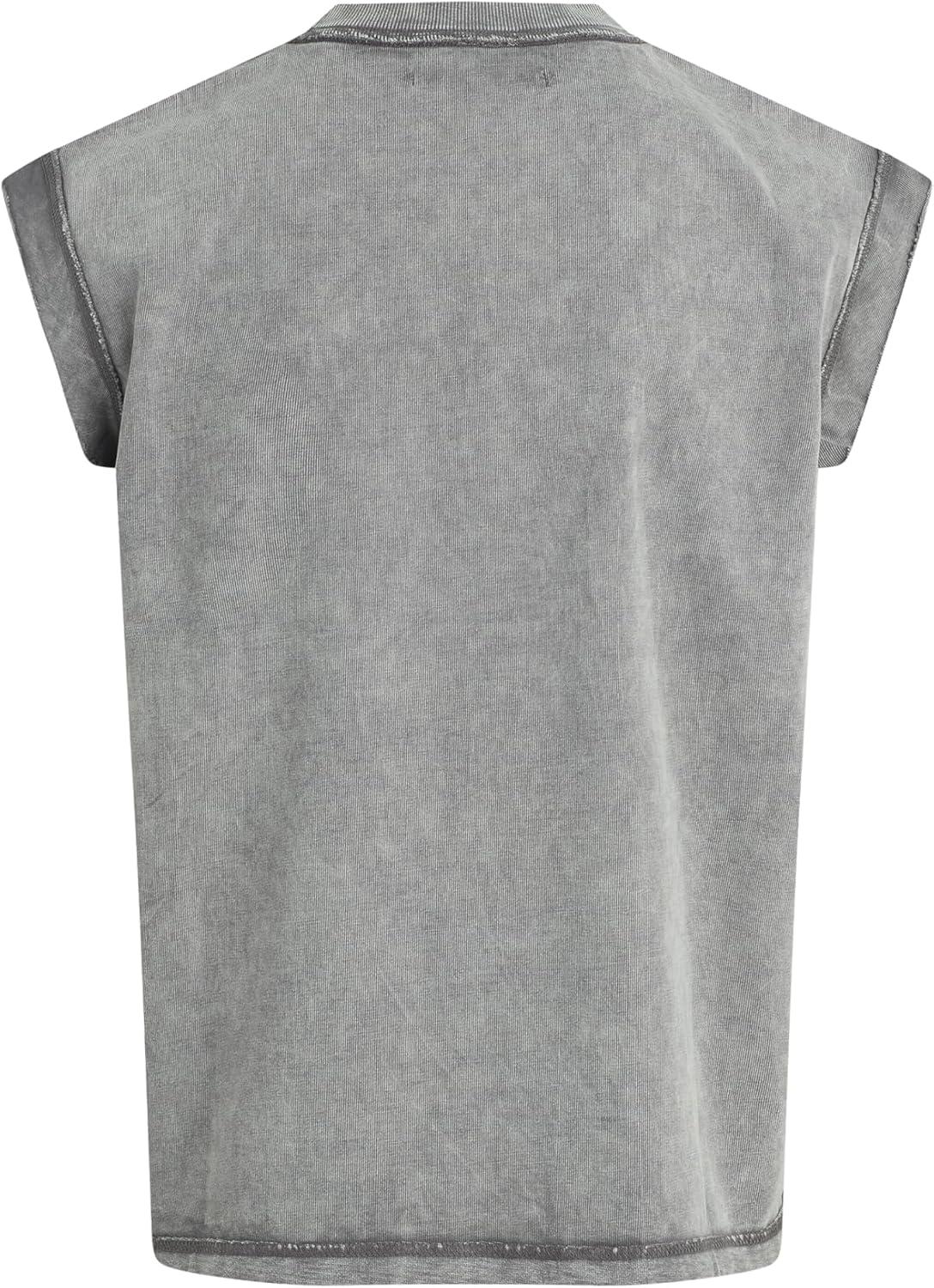 imageHUDSON Mens Cut Off Logo TeeStorm