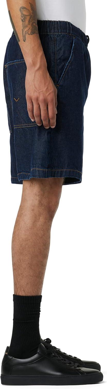 imageHUDSON Mens Drawcord ShortDark Chambray