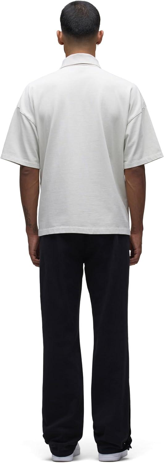 imageHUDSON Mens Heavy Weight PoloGhost