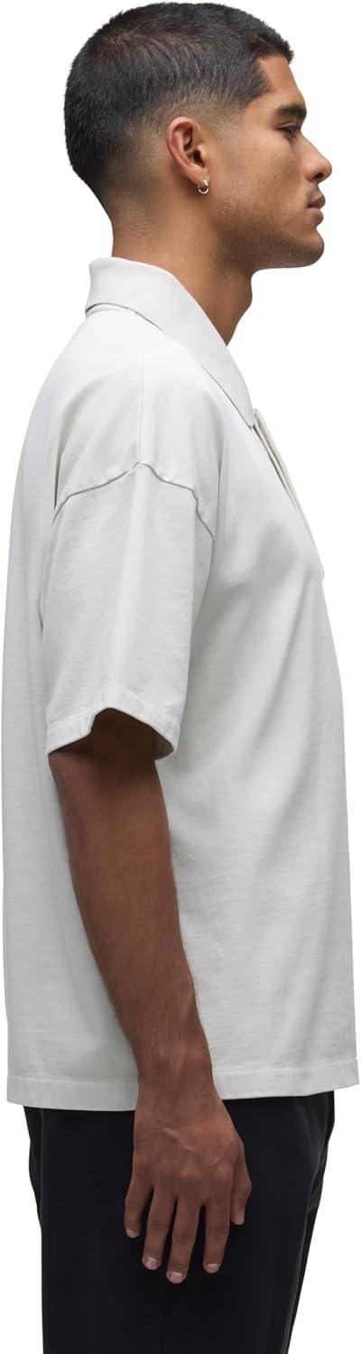 imageHUDSON Mens Heavy Weight PoloGhost