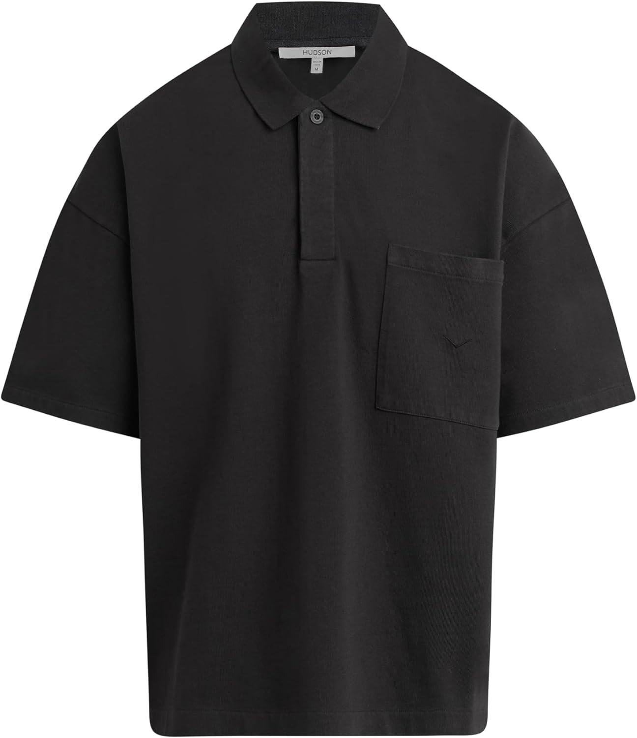 imageHUDSON Mens Heavy Weight PoloNights