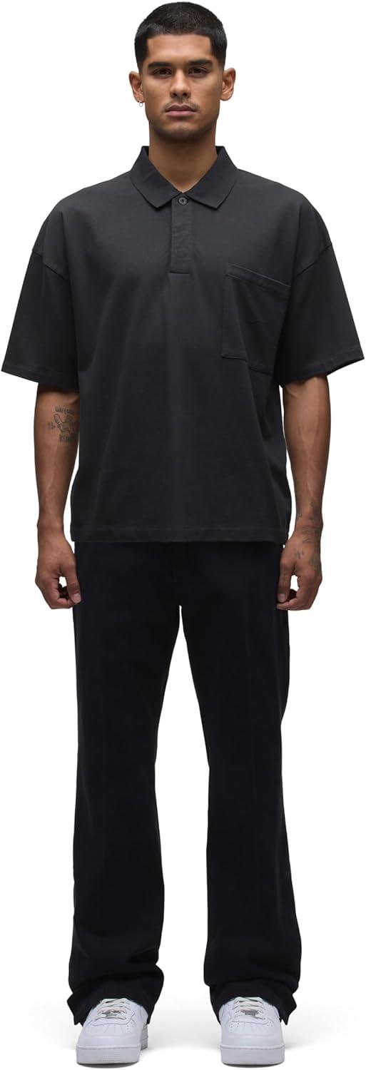 imageHUDSON Mens Heavy Weight PoloNights