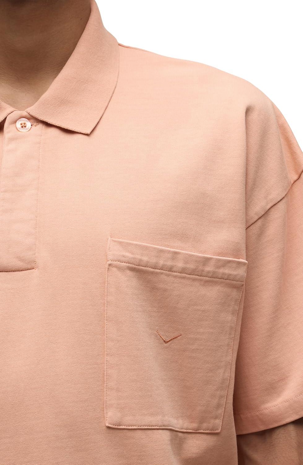 imageHUDSON Mens Heavy Weight PoloPeach Bloom