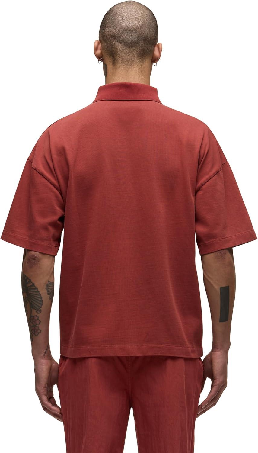 imageHUDSON Mens Heavy Weight PoloSunset