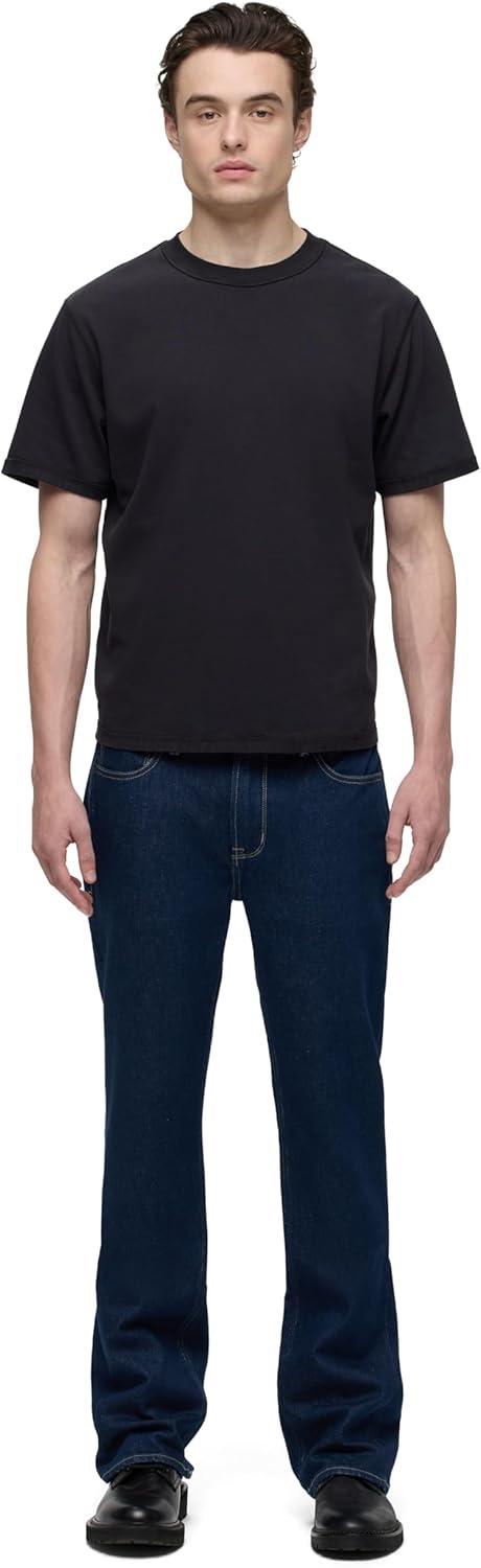 imageHUDSON Mens Heavy Weight TeeForest Black