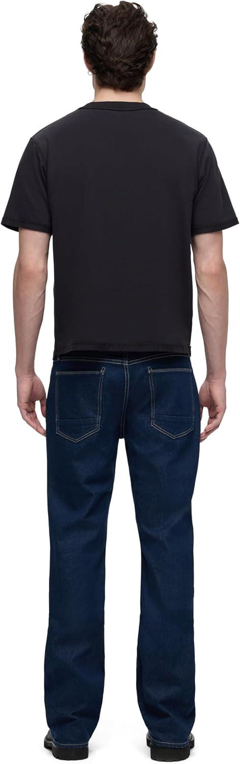 imageHUDSON Mens Heavy Weight TeeForest Black