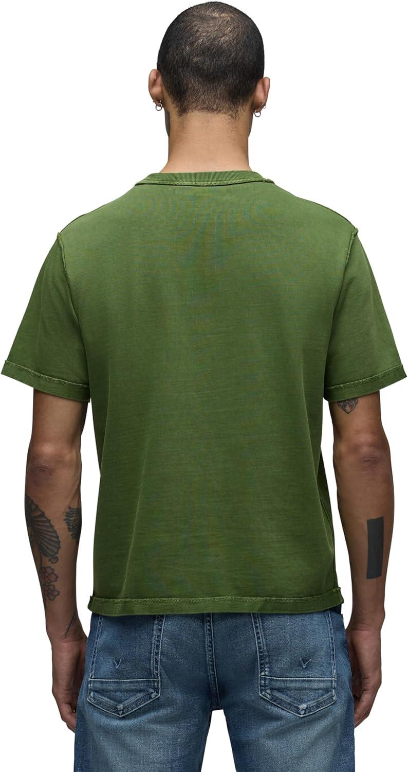 imageHUDSON Mens Heavy Weight TeeLeaf Green