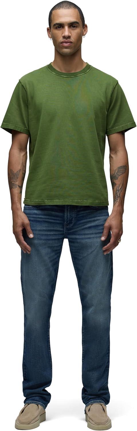 imageHUDSON Mens Heavy Weight TeeLeaf Green