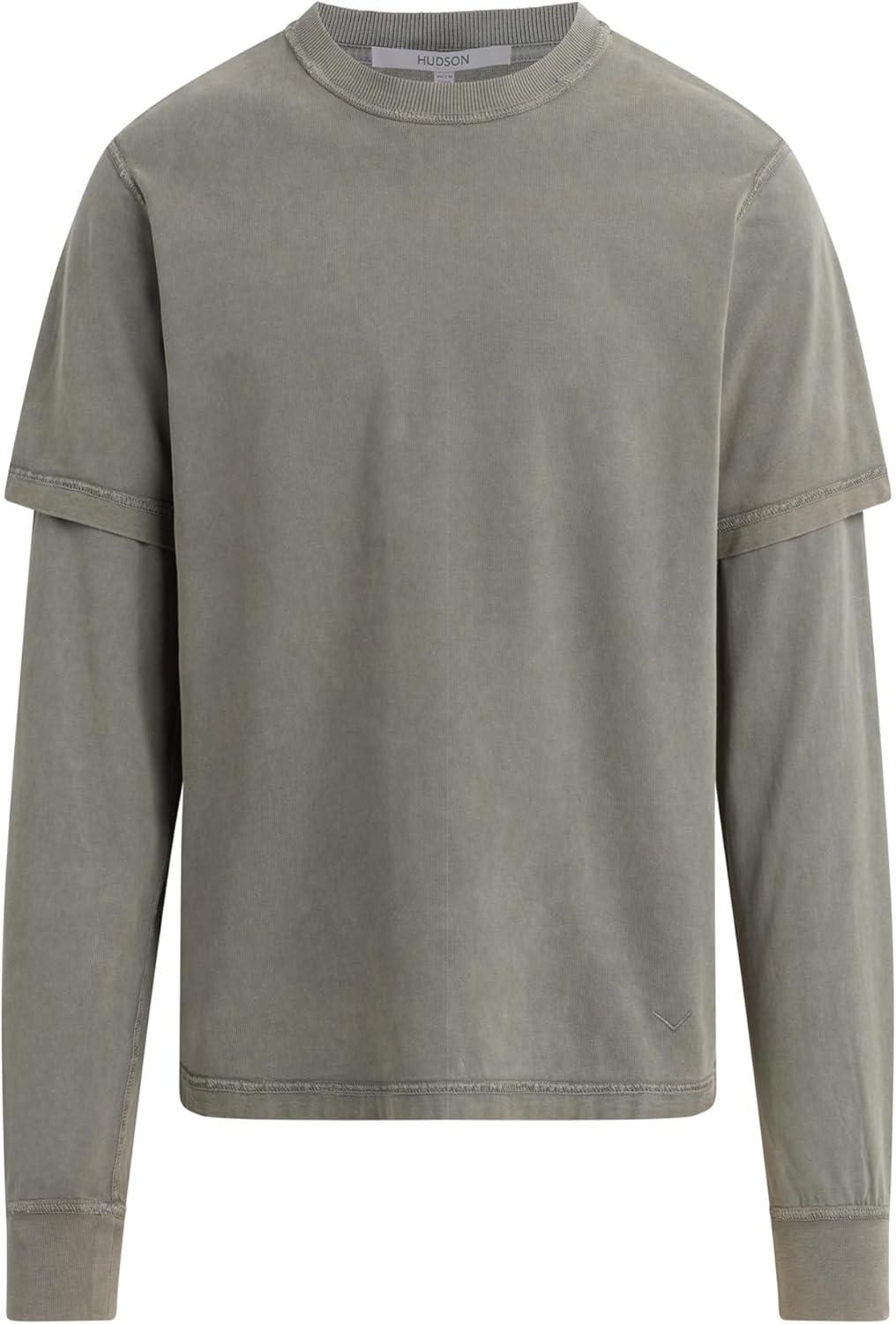 imageHUDSON Mens Hybrid ShirtStone Grey