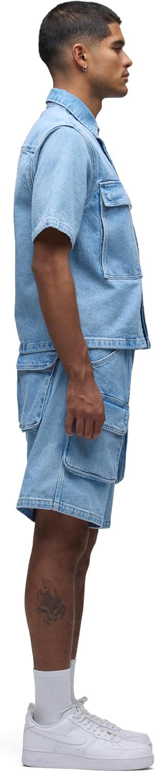 imageHUDSON Mens Industry Cargo ShortHazy