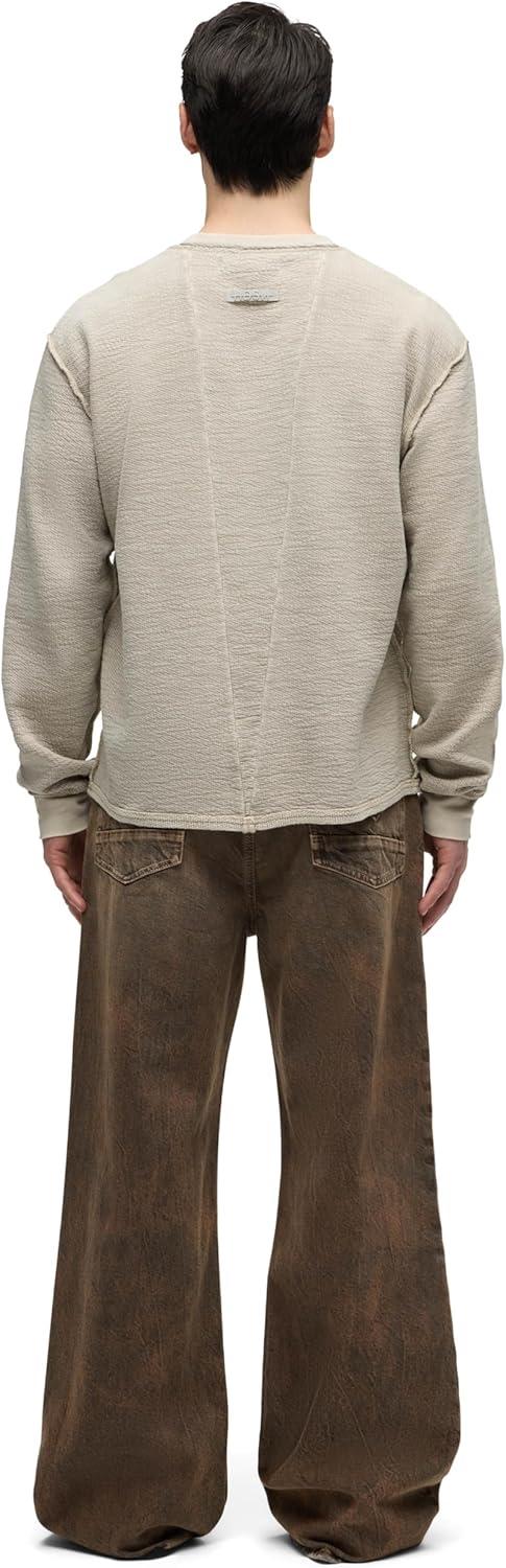 imageHUDSON Mens Ls ShirtFrost Grey