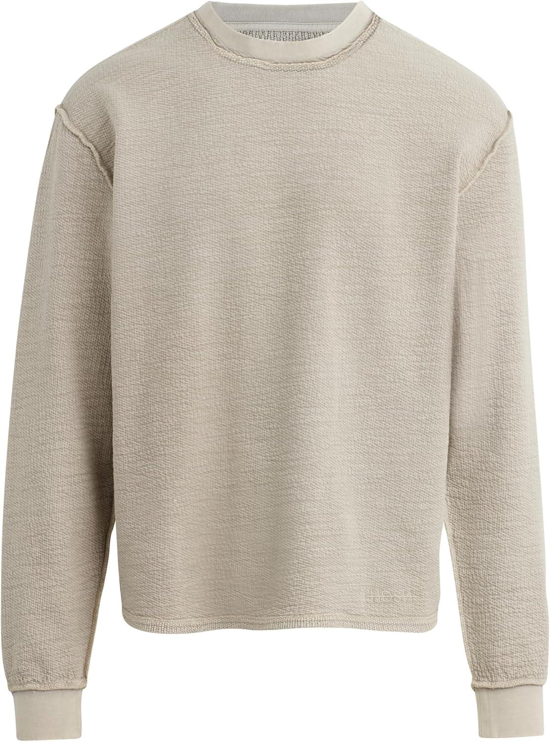imageHUDSON Mens Ls ShirtFrost Grey
