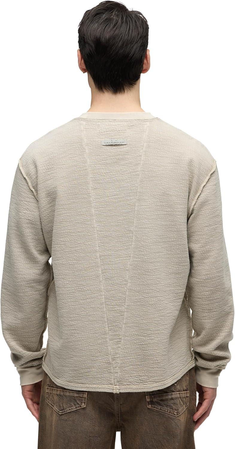 imageHUDSON Mens Ls ShirtFrost Grey