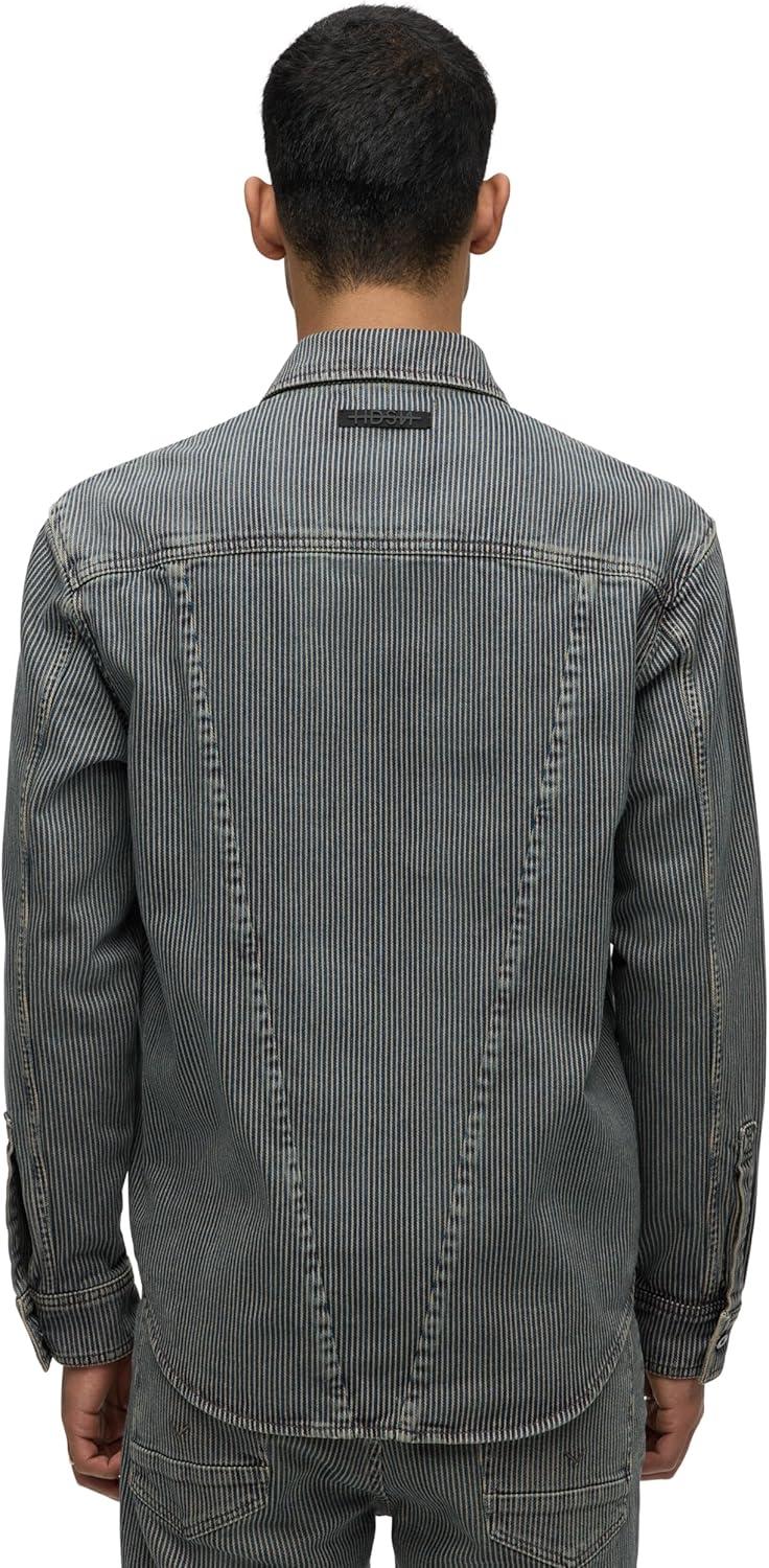 imageHUDSON Mens Ls ShirtKhaki Road