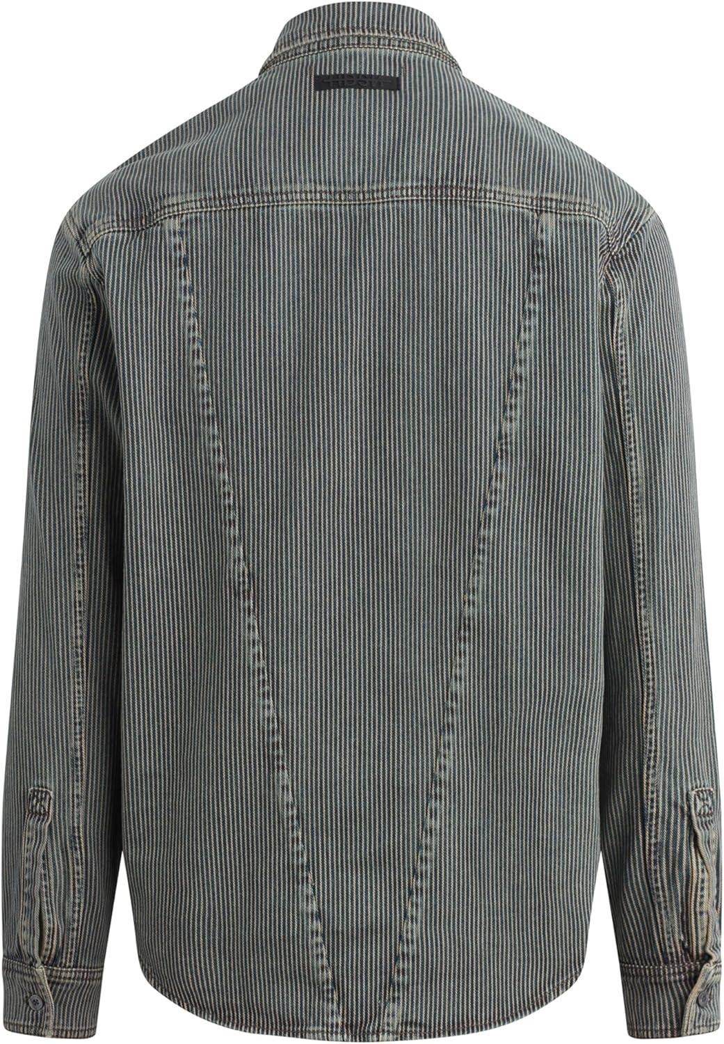 imageHUDSON Mens Ls ShirtKhaki Road