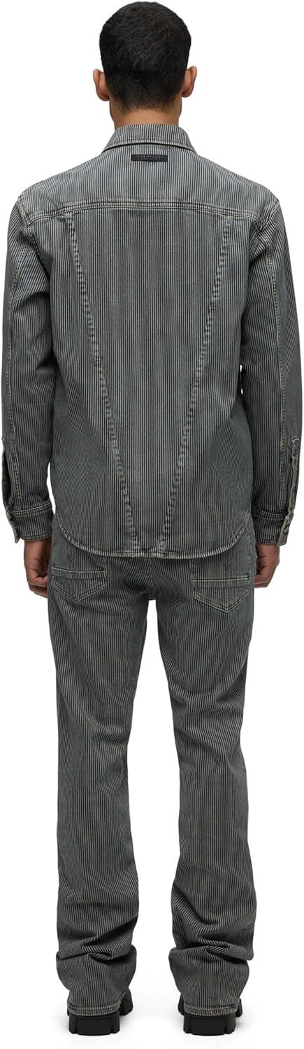 imageHUDSON Mens Ls ShirtKhaki Road