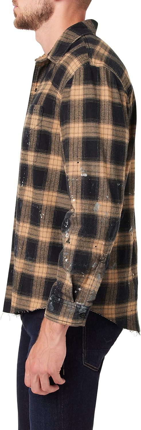 imageHUDSON Mens Ls ShirtPainter Check