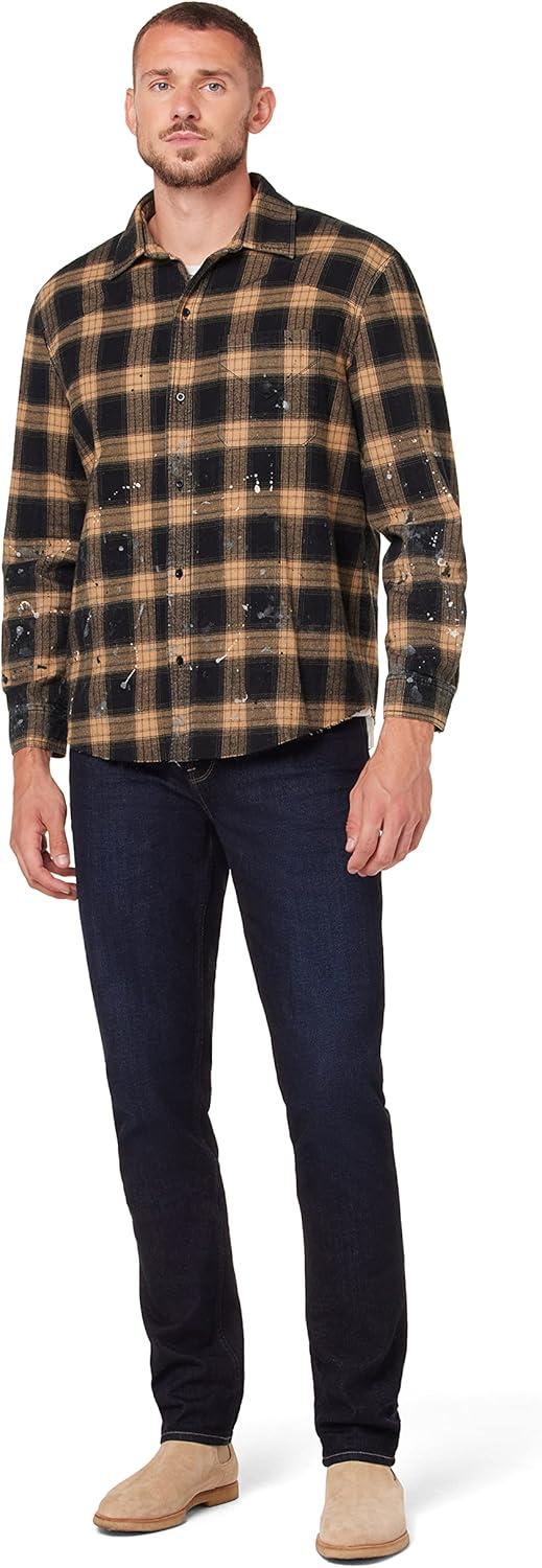 imageHUDSON Mens Ls ShirtPainter Check