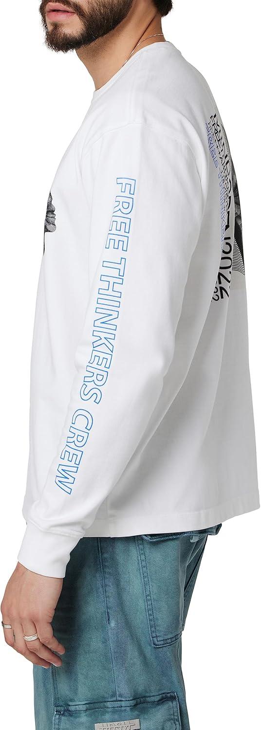 imageHUDSON Mens Ls ShirtWhite Mind