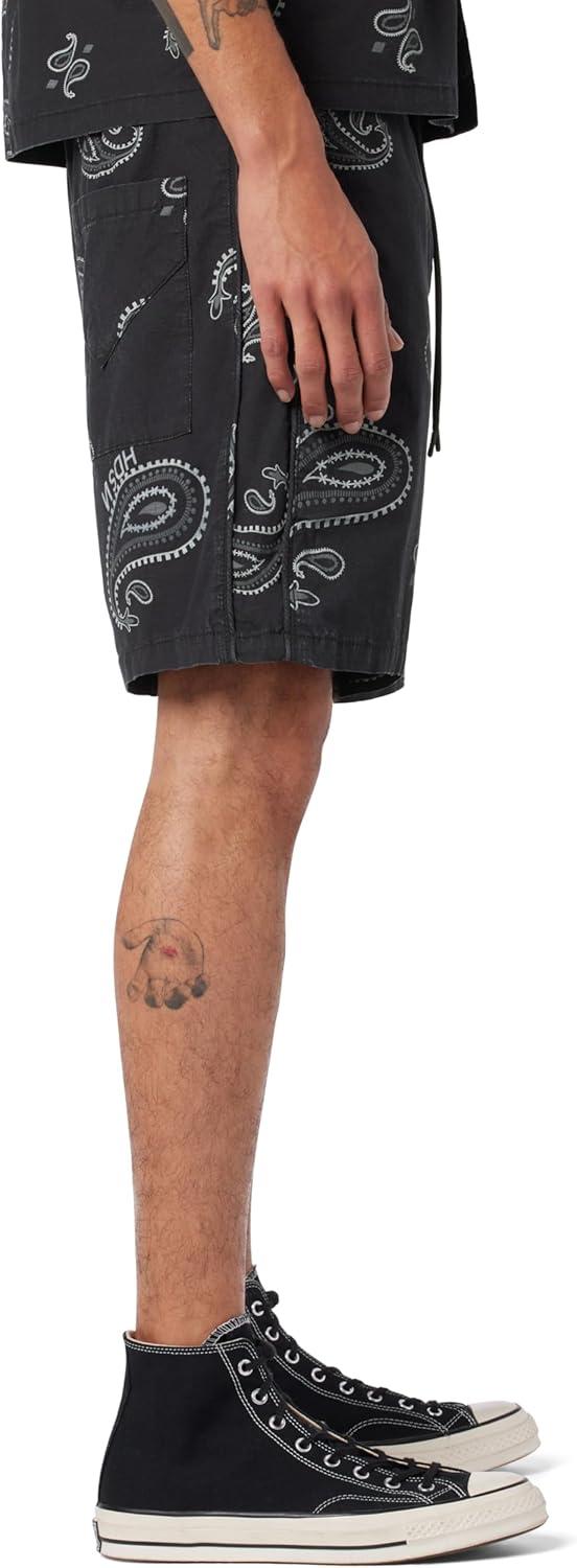 imageHUDSON Mens Racer ShortBlack Bandana