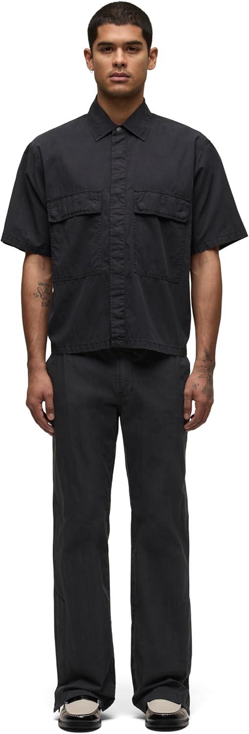 imageHUDSON Mens Utility ShirtBlack Slate