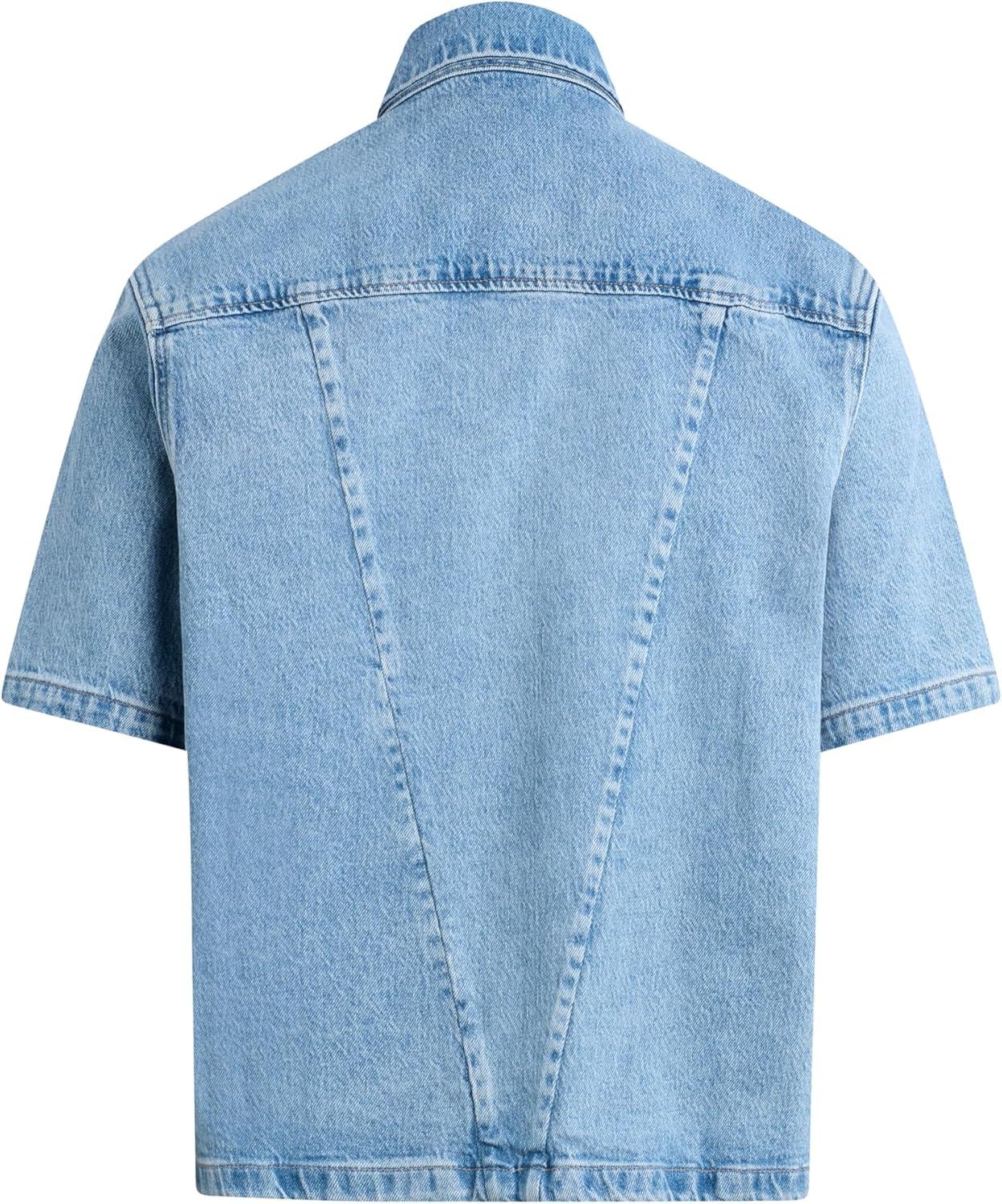 imageHUDSON Mens Utility ShirtHazy Denim