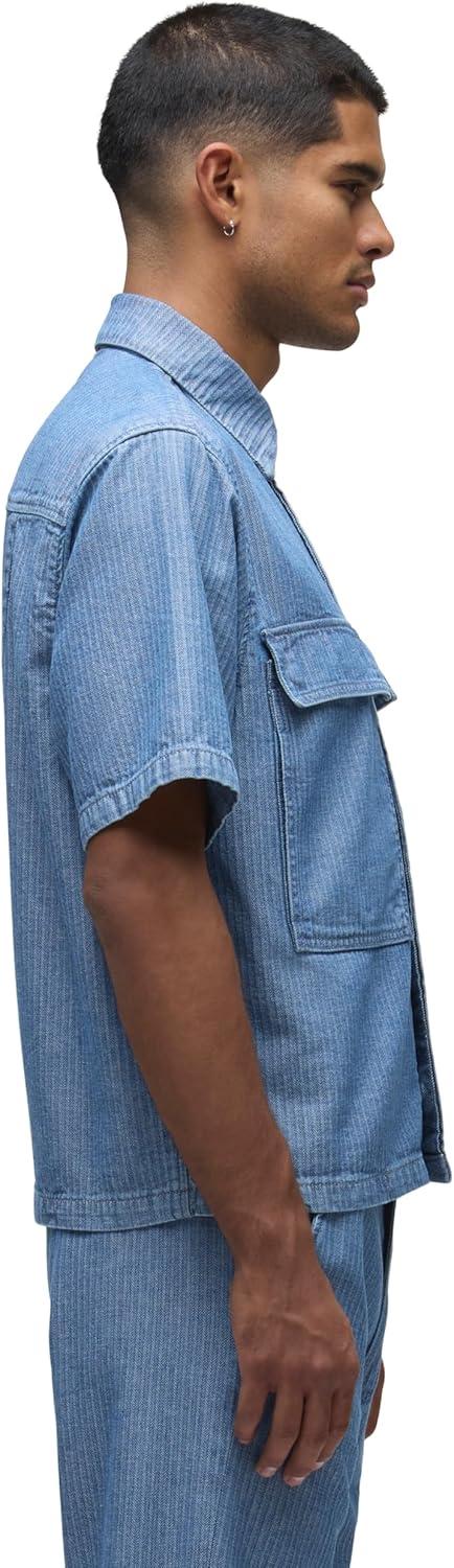 imageHUDSON Mens Utility ShirtHerringbone