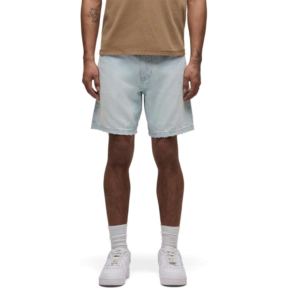 imageHUDSON Mens Clint Relaxed ShortBlue Skys