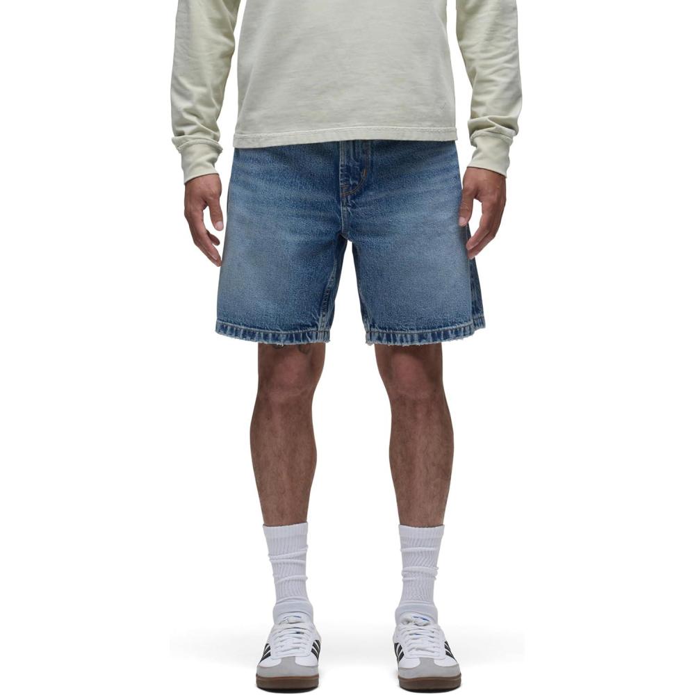 imageHUDSON Mens Clint Relaxed ShortIndio Denim