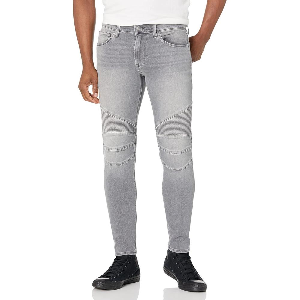 imageHUDSON Mens Ethan Biker SkinnyFront Man
