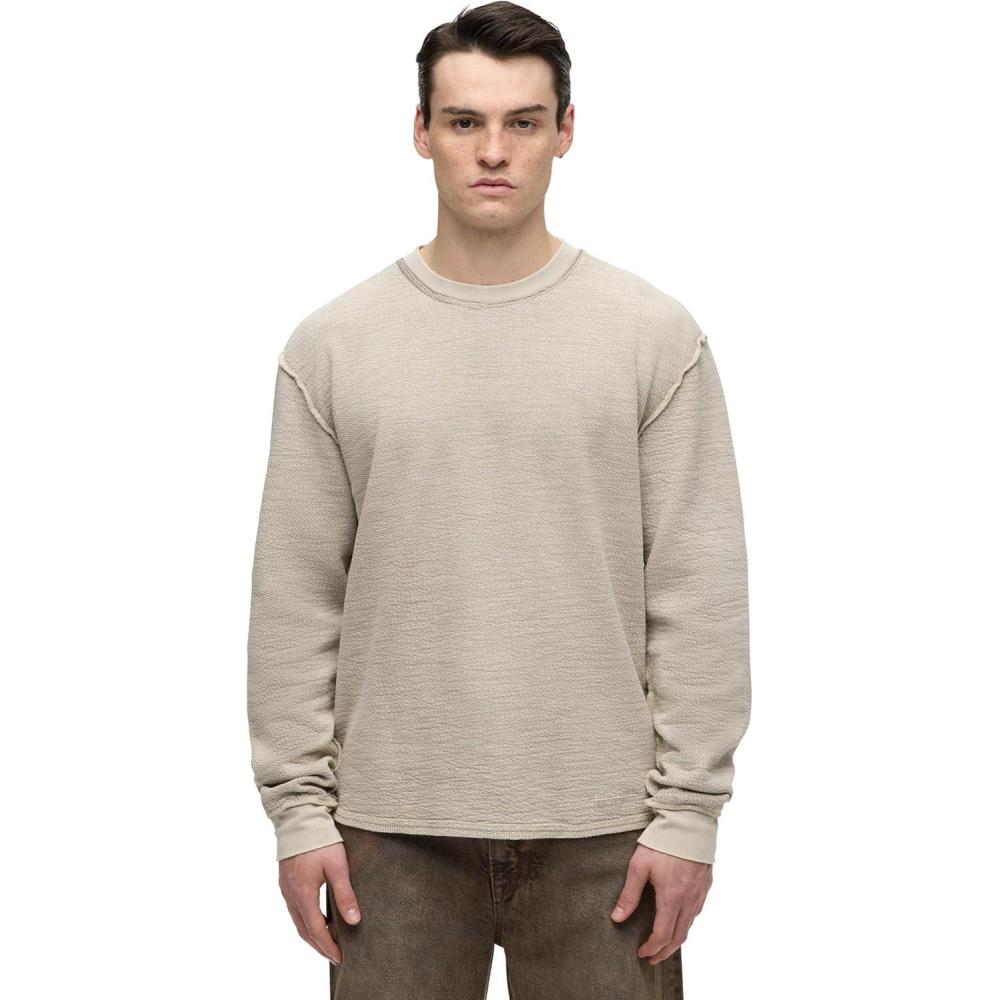 imageHUDSON Mens Ls ShirtFrost Grey