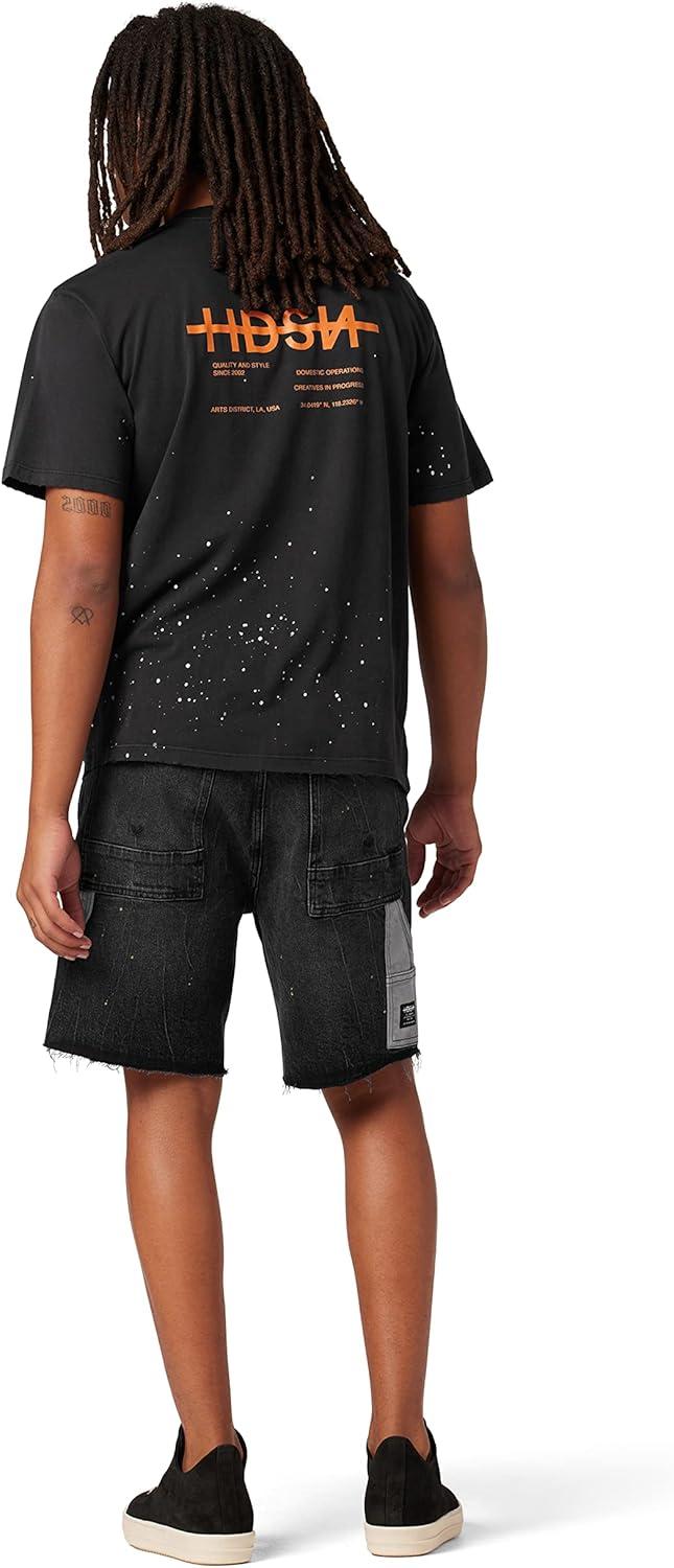 imageHUDSON Mens Carpenter ShortBlack Carbon