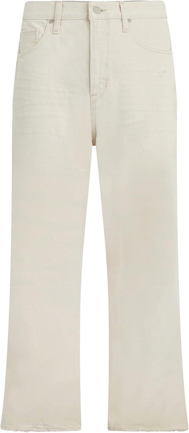 imageHUDSON Mens Luca Loose Fit Wide Leg Denim PantWhite Sands