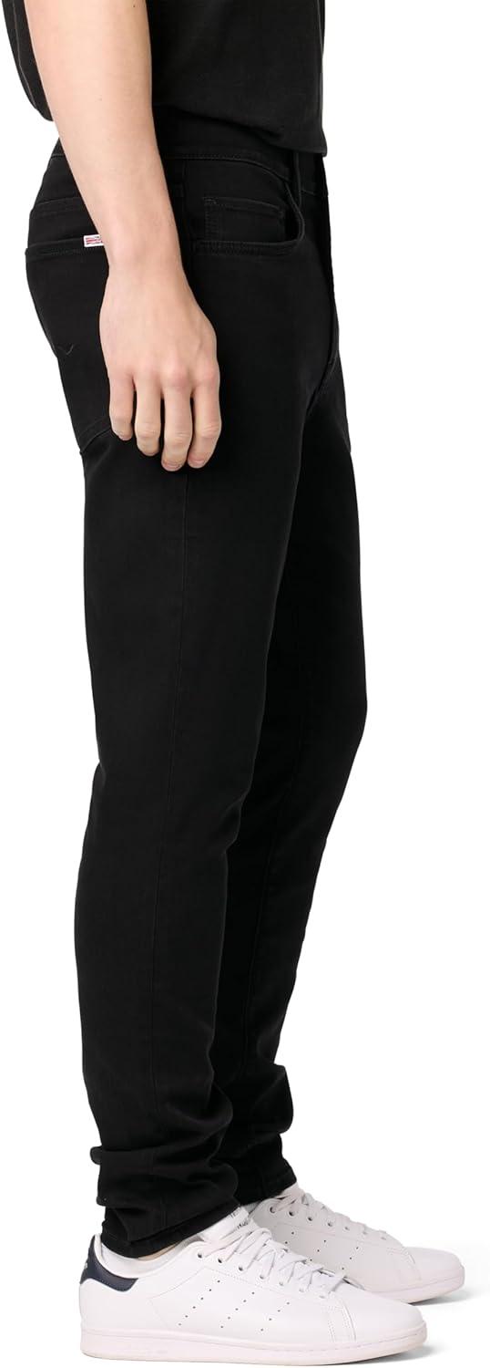 imageHUDSON Mens Zane Skinny JeanBlack Rinse