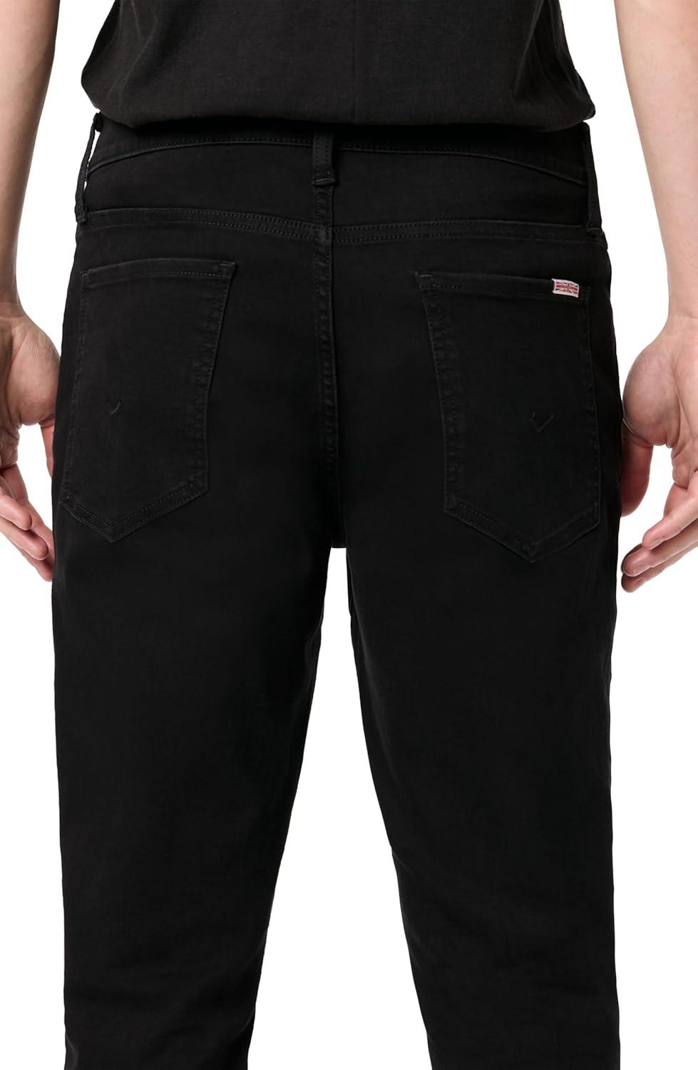 imageHUDSON Mens Zane Skinny JeanBlack Rinse