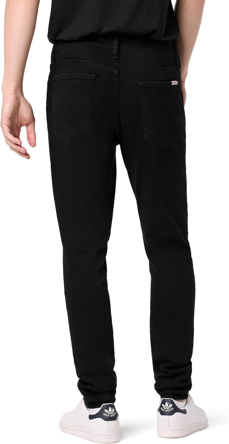 imageHUDSON Mens Zane Skinny JeanBlack Rinse
