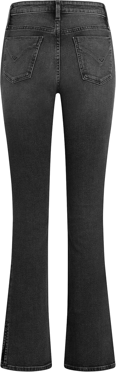 imageHUDSON Womens Barbara High Rise Baby Boot JeanBlack Sand