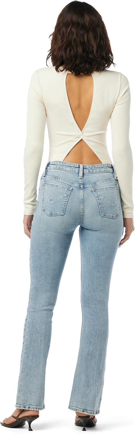 imageHUDSON Womens Barbara High Rise Baby Boot JeanCaliber