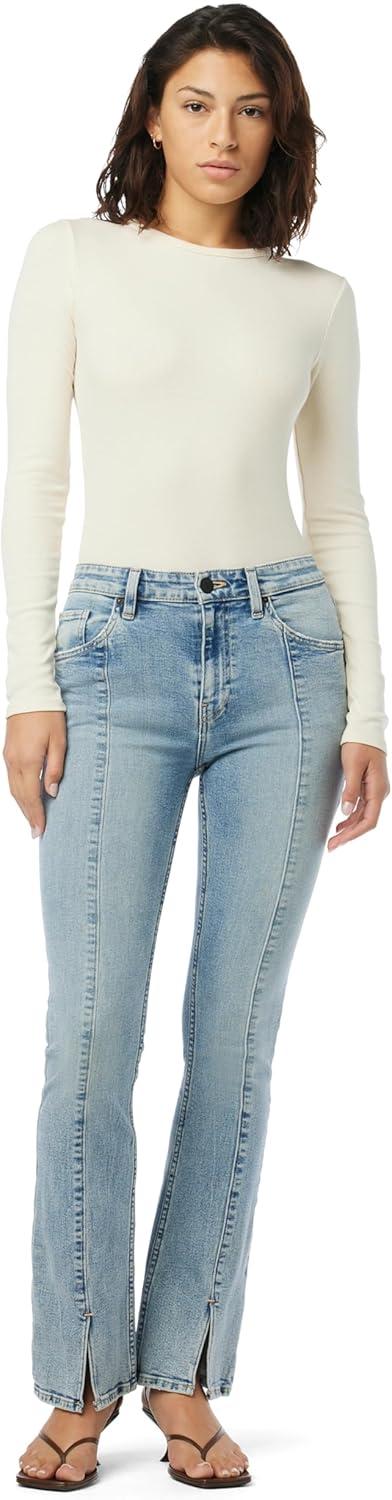 imageHUDSON Womens Barbara High Rise Baby Boot JeanCaliber