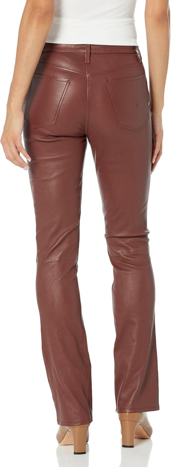 imageHUDSON Womens Barbara High Rise Baby Boot JeanCinnamon