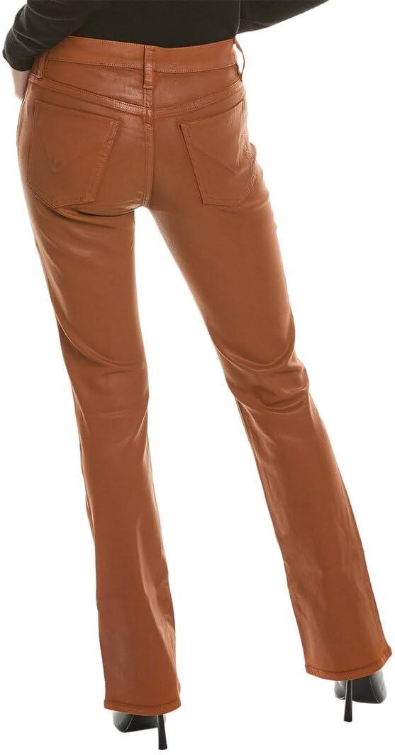 imageHUDSON Womens Barbara High Rise Baby Boot JeanCtd Caramel Caf