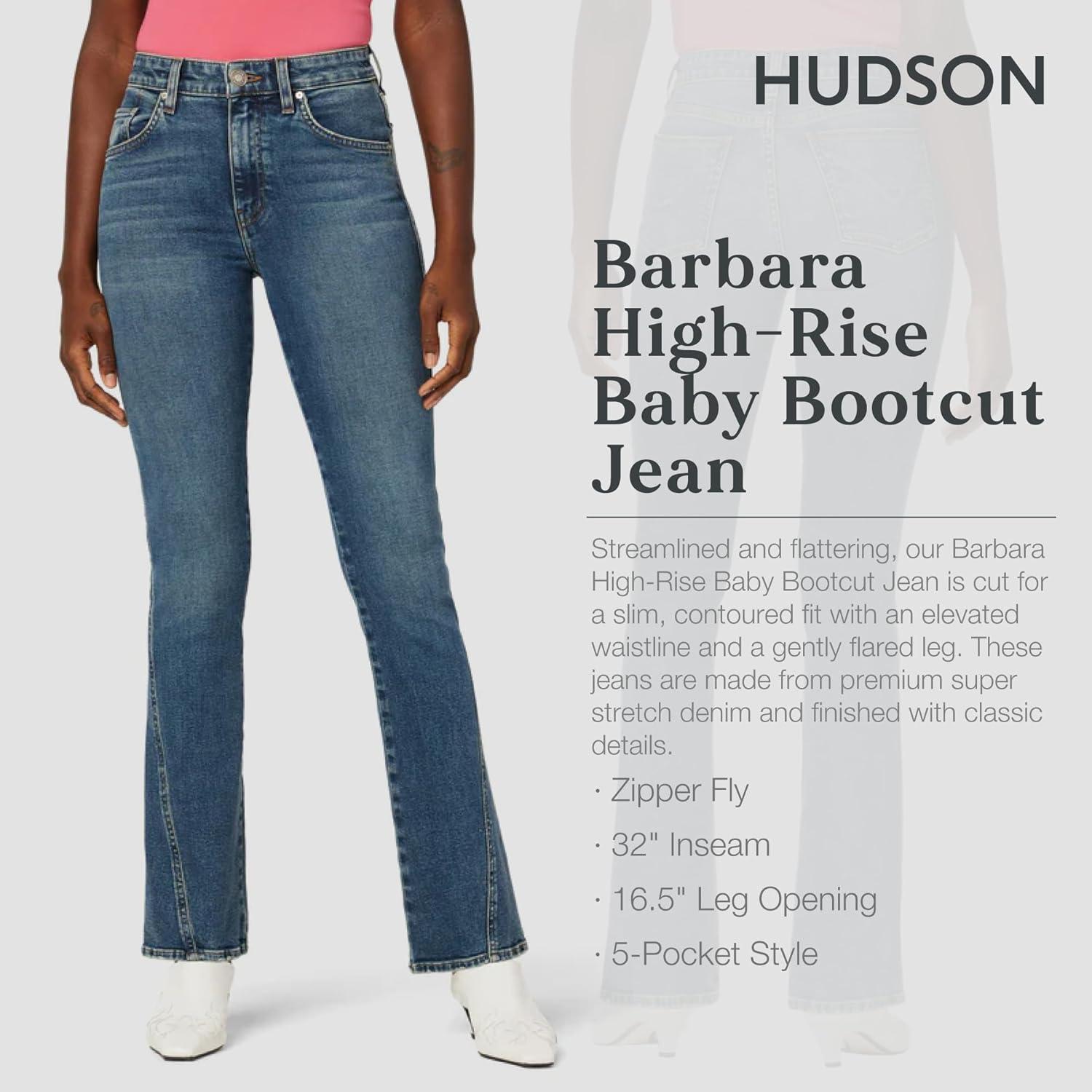 imageHUDSON Womens Barbara High Rise Baby Boot JeanStage